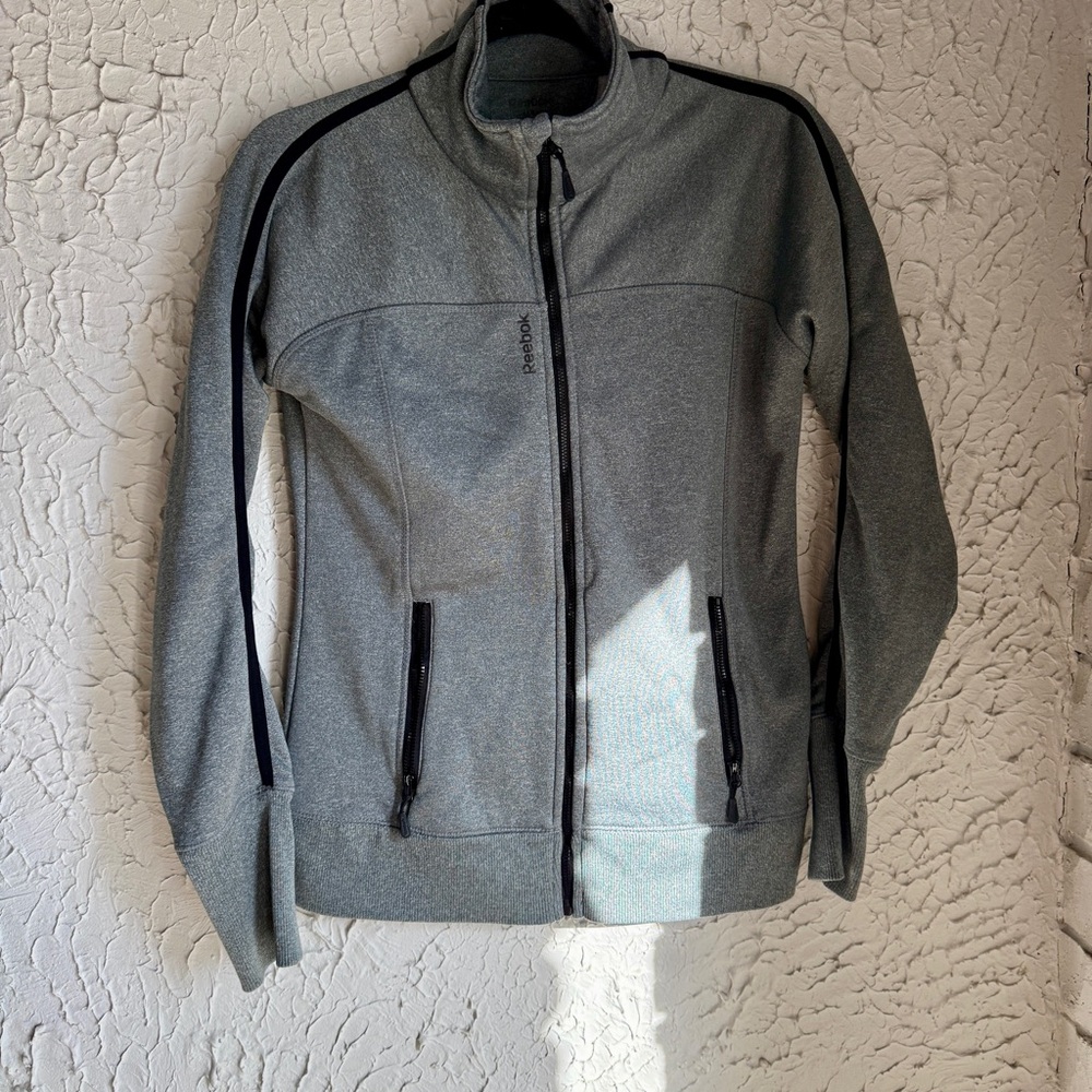 Reebok Women’s Performance Jacket in Gray and Black